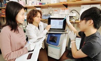 Georgia Tech School of Biology graduate student Ying Shen, assistant professor Francesca Storici and graduate student Kyung Duk Koh